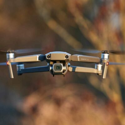 Drone image DJI Mavic 2 Pro drone with camera by Hasselblad