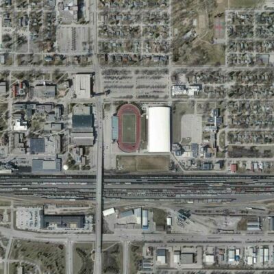 Ortho Image of City Infrastructure