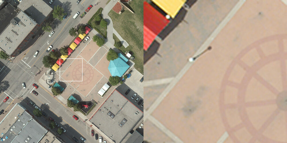 Digital Orthophotography 1/2 Foot Sample