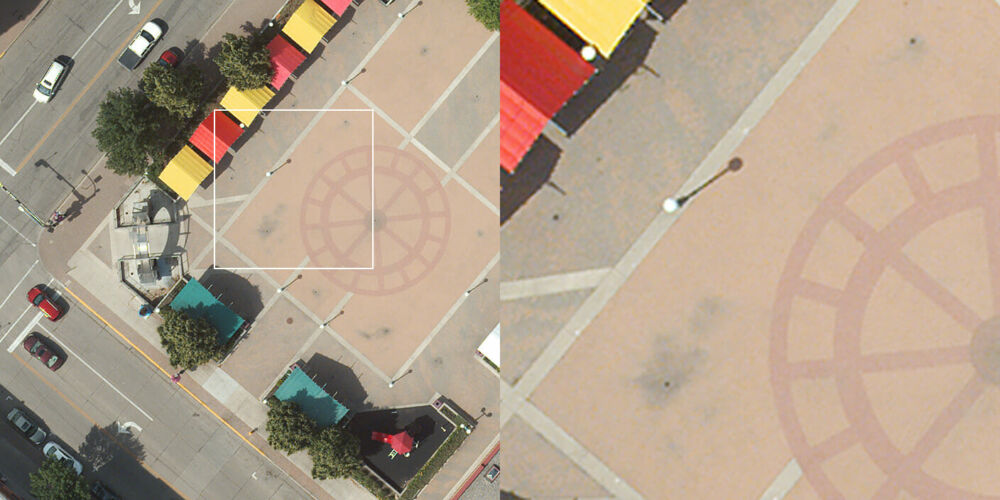 Digital Orthophotography 3 Inch/.25 Foot Sample