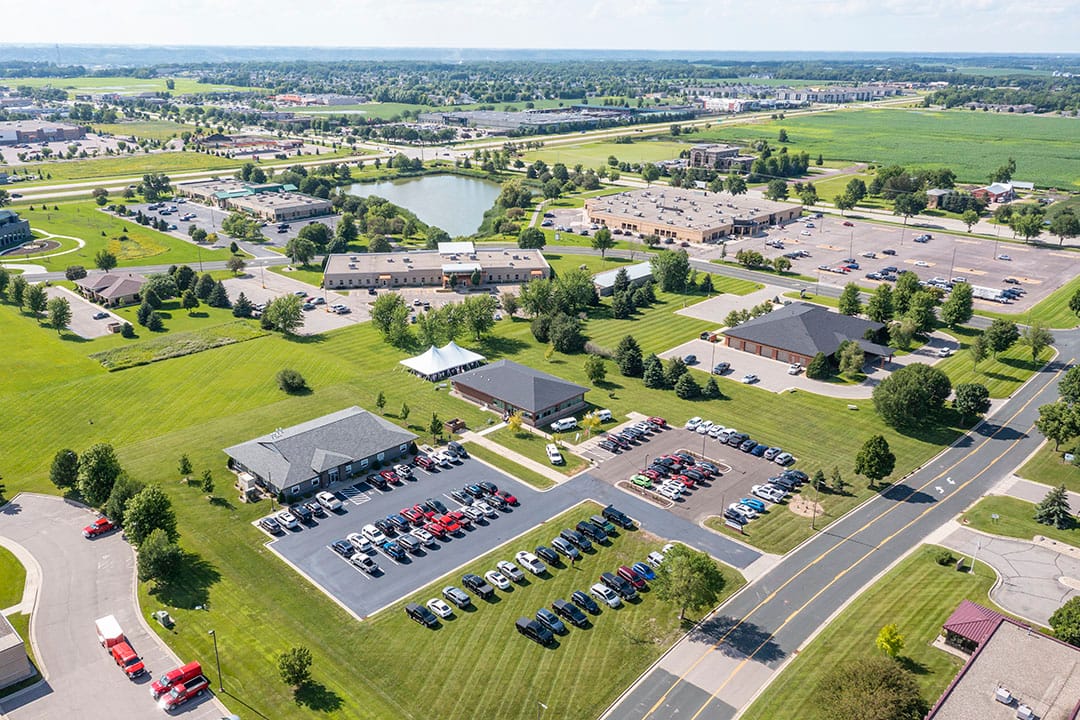 95West's Mankato Office Aerial Photo