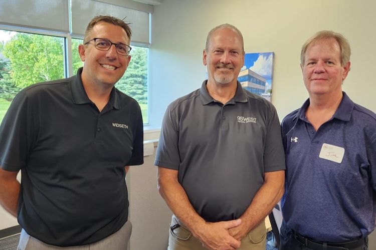 Guests at 95West's Mankato Office Hosting GMG Business After Hours